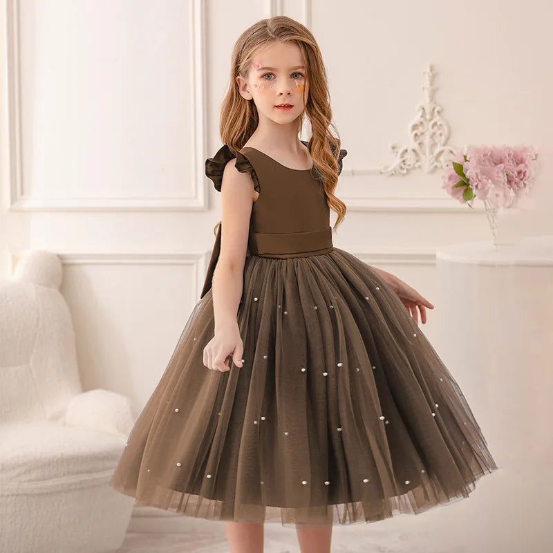 Kids Dresses for Girls Clothes Children's Clothing Fairy Princess Girls Dress Dance Wear Stage Party Lace Cosplay Costumes